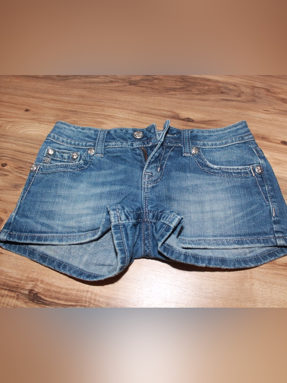 Blue Denim Jean Shorts